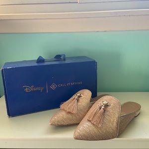 Call It Spring x Disney - Champagne Loafers